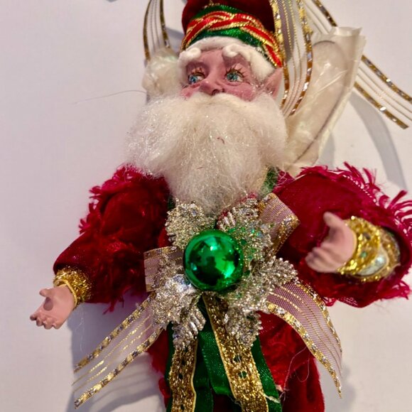 Vintage Mark Roberts Fairy Ornament, Hand-Made - Picture 8 of 9